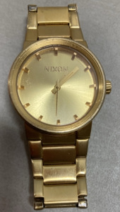 Nixon Gold Tone Watch