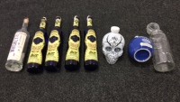 (8) Tequila/Whiskey Bottles