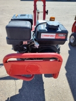 Troy Bilt Rear Tine Garden Tiller. 208 cc Motor Cranks and Runs Second Pull Transmission engages & Self Propelled - 3