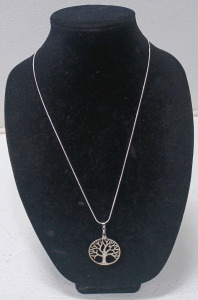 Tibetan Silver "Tree Of Life" .925 Necklace