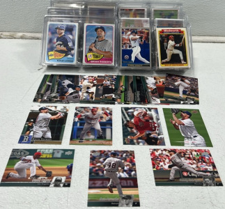 (6) Cases of 90/00s Baseball Cards including Kevin Youkilis, Stephen Drew and more