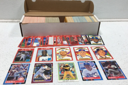 Sleeve of 80s/90s Baseball Cards including Harold Reynolds, Rick Aguilera and more