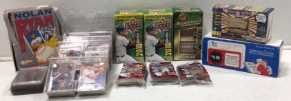 (15) Sets of Baseball Cards Ranging from 1960-2010 including Jeff Clement, Kyle Synder and more
