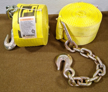 (2) ANCRA 5,400 LB Cargo Straps