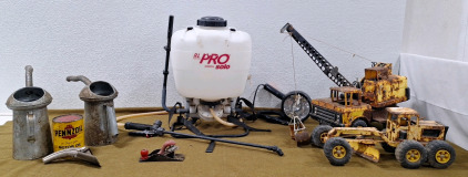(1) RL Pro Backpack Sprayer & More
