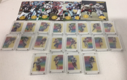 Assortment&rsquo;s Of Football Cards Ricky Watters & Roosevelt Potts &Much more