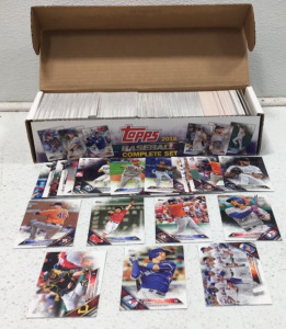 Sleeve of 2016 Baseball Cards including Ryan Goins, Scott Feldman and more