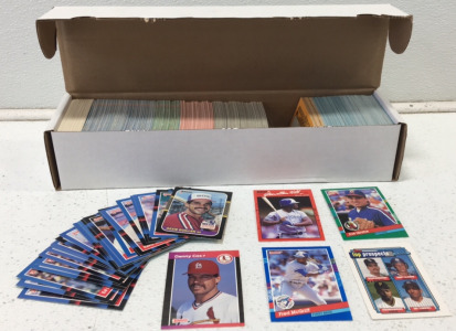 Sleeve of 90s Baseball Cards including Fred McGriff, Greg Harris and more