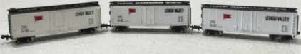 (3) N-Scale Bachmann Lehigh Valley Traincars