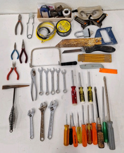 Collection Of Assorted Hand Tools