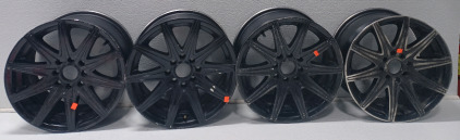 (4) 15" Aluminum Kims
