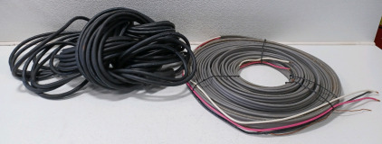 (1) Roll Of Copper Southwire (1) 150ft. Black Extension Cord