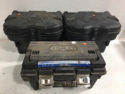 Lockable storage bins,small tool box