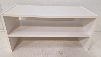 White Shelving