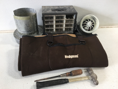Xl Hodgman Insulated Chest Waiters, 13 Drawer Hardware Cubby, and More