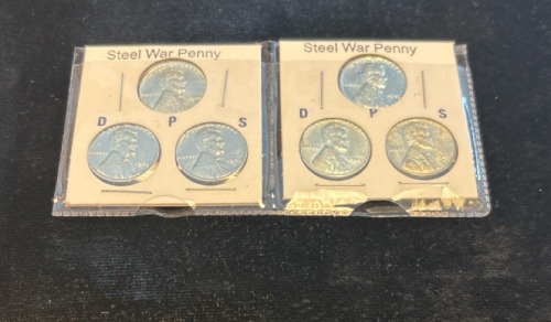(6) Steel War Pennys