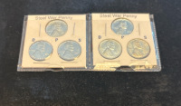 (6) Steel War Pennys