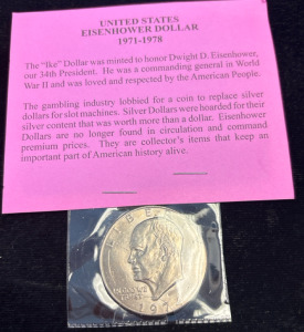 United States Eisenhower Dollar