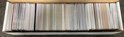 Box Of Collectible Baseball Cards