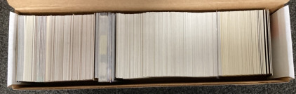 Box Of Collectible Basketball Cards