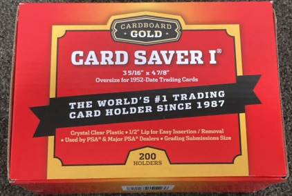 Cardboard Gold Baseball Cards