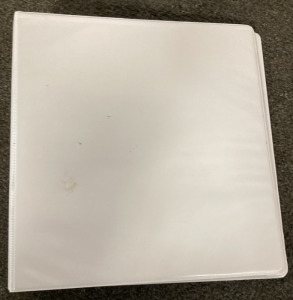 Binder of Collectible Basketball Cards