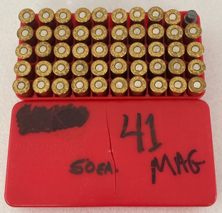 Box of (50) 41 Mag Bullets