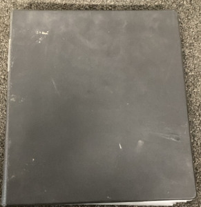 Binder Of Collectible Baseball Cards