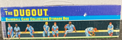 The DUGOUT Baseball Card Collectors Storage Box W/ Cards