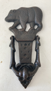Cast Iron Bear Door Knocker
