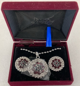 Lightning Ridge Birthstone Concho Jewelry Set