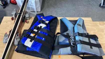 Skis & Life Preservers