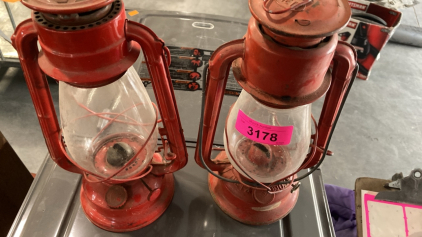 Vintage Kerosene Lamps