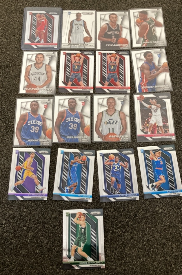 (17) Collectible NBA Basketball Cards