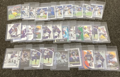 (21) Jestin Jefferson Cards, (10) Michael Pittman JR cards