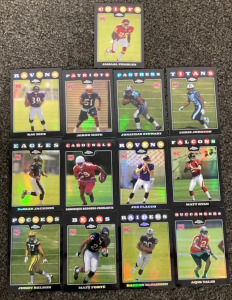 (13) Football Cards (Jamaal Charles, Ray Rice & More!