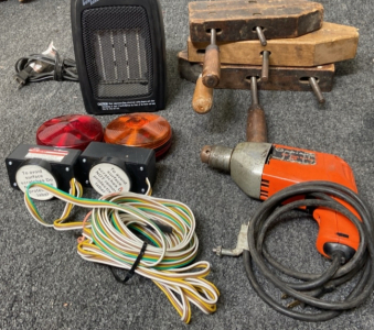 Black + Decker 3/8 High Speed Drill, Tow Light Kit And More BB8