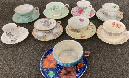 Teacups With Saucers