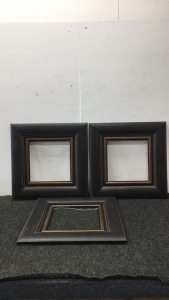 (3) Picture Frames