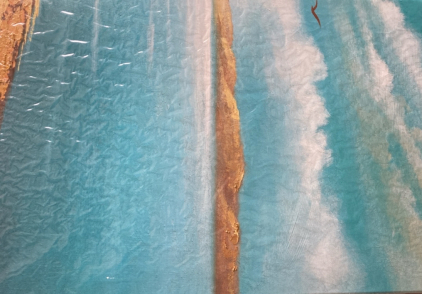 Ocean Themed Impressionist Vinyl Wall Art