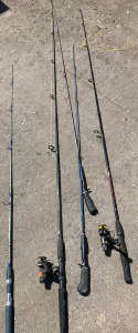 5 Fishing Poles