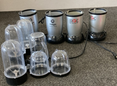 (4) Magic Bullet Blender