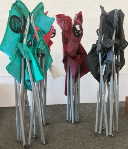 (4) Camping/Outdoor Chairs