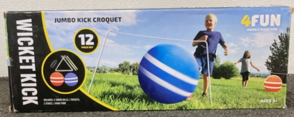 Jumbo Kick Croquet 12 Piece Set.