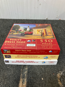 (3) Vintage Puzzles
