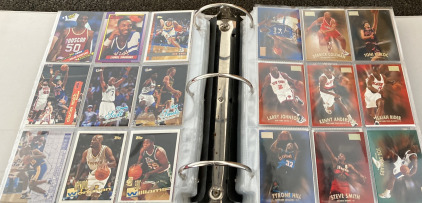 Basketball Cards In Binder