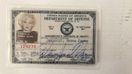 Marilyn Monroe ID Card