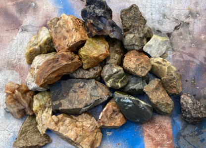 Variety Of Decorative Rock