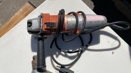 Electric Drill, Belt Sander, Angle Grinder