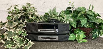 Bose CD Player, House Plants